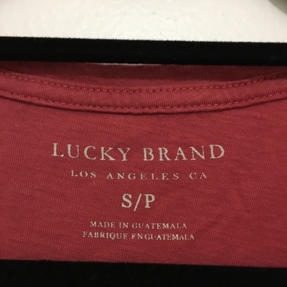 Lucky Brand Floral Tee - Picture 2 of 2